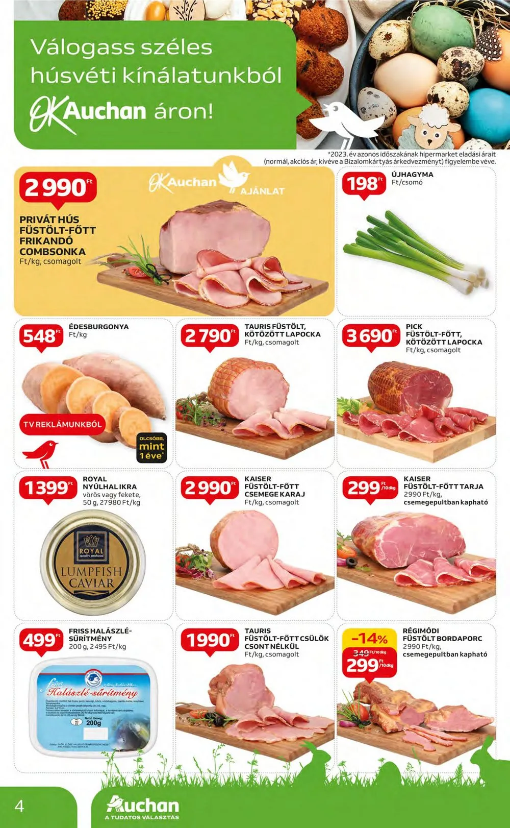 Auchan akciós újság Hipermarket 02.29–03.06 – 4. oldal