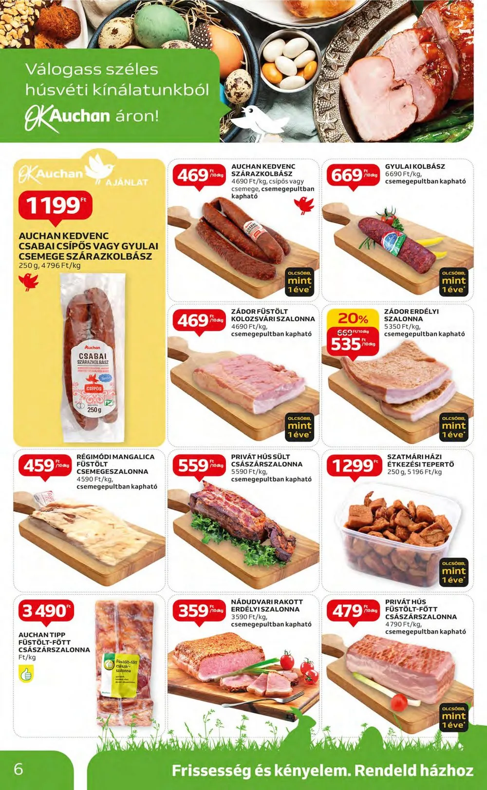 Auchan akciós újság Hipermarket 02.29–03.06 – 6. oldal