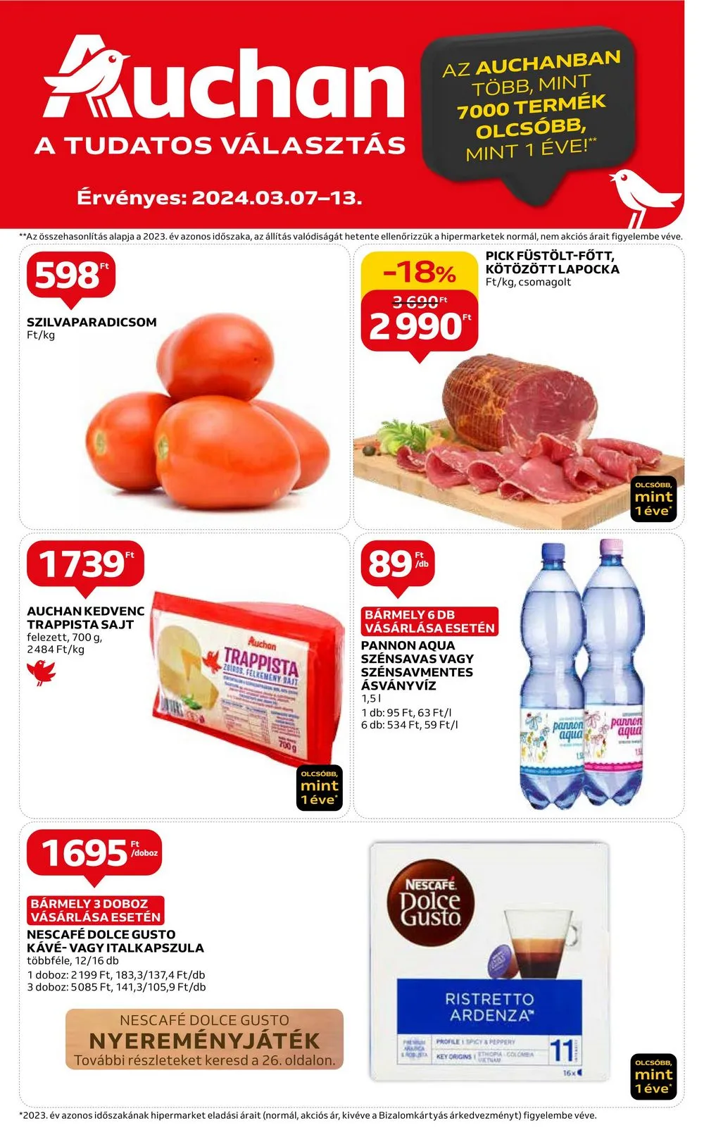 Auchan akciós újság Hipermarket 03.07–03.13