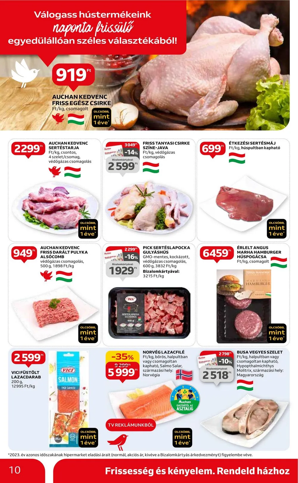 Auchan akciós újság Hipermarket 03.07–03.13 – 10. oldal