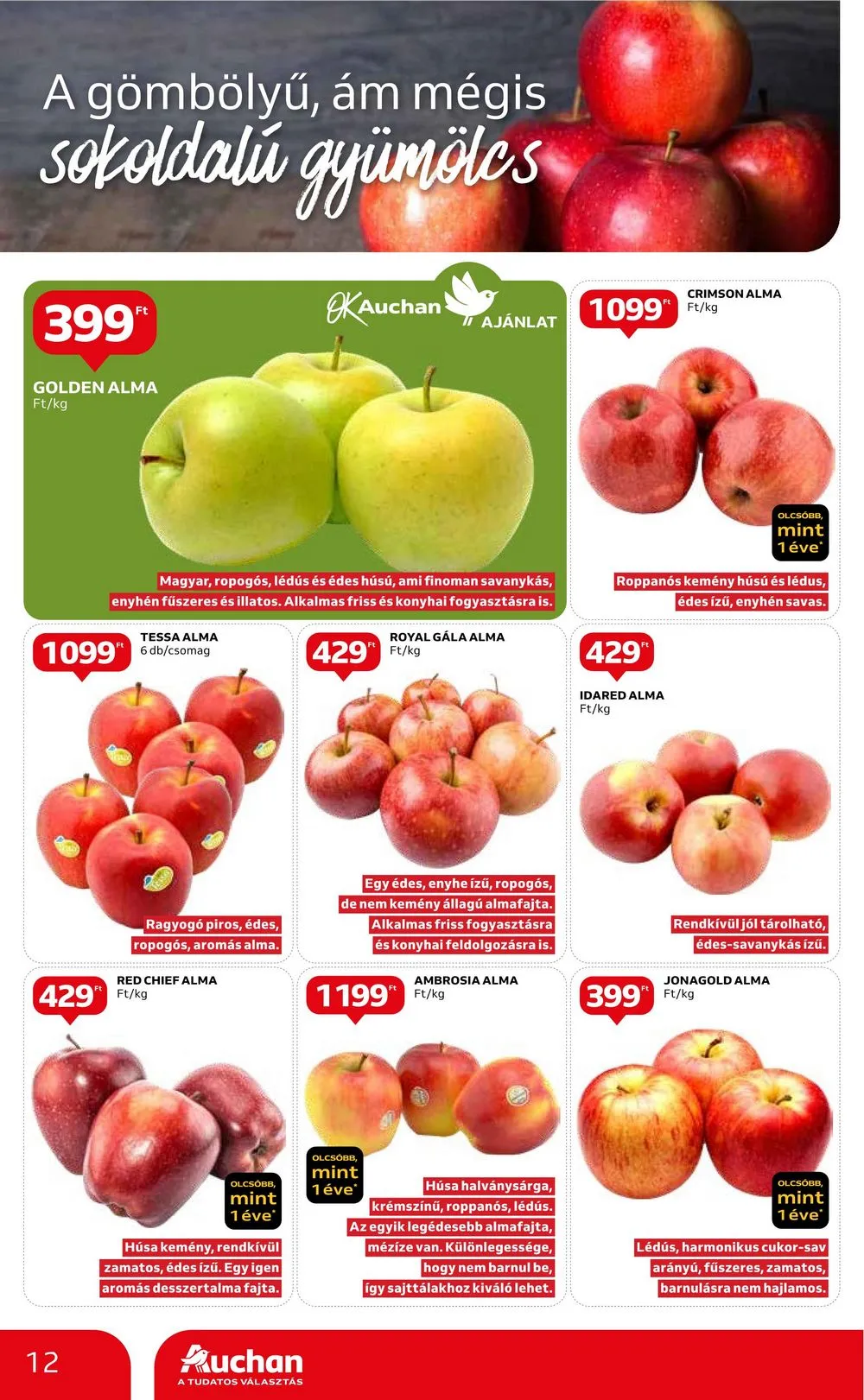 Auchan akciós újság Hipermarket 03.07–03.13 – 12. oldal