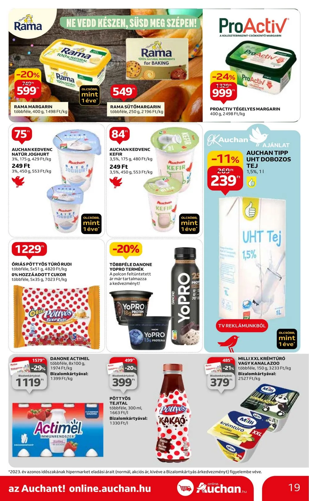Auchan akciós újság Hipermarket 03.07–03.13 – 19. oldal