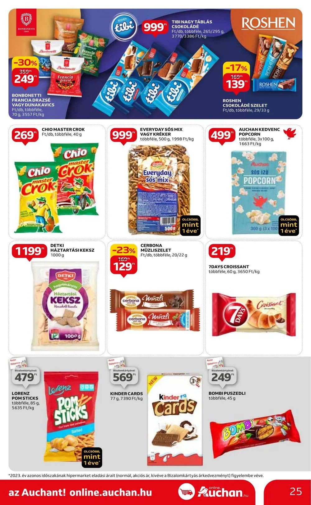 Auchan akciós újság Hipermarket 03.07–03.13 – 25. oldal