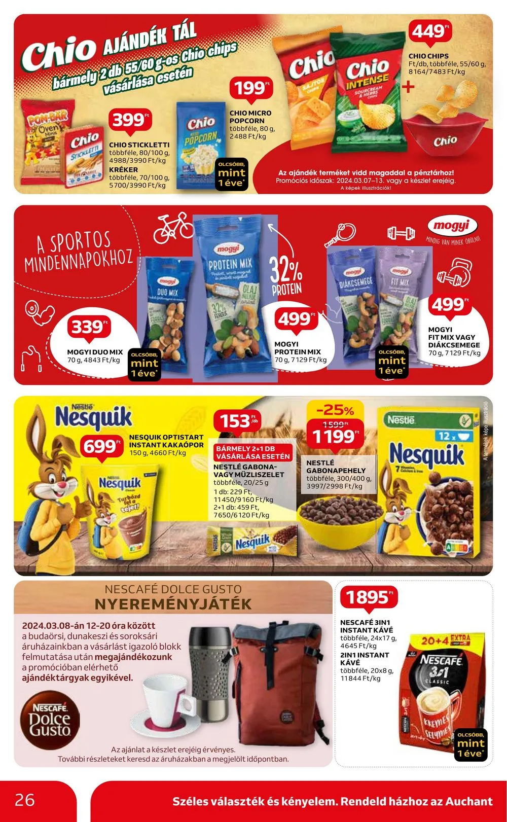 Auchan akciós újság Hipermarket 03.07–03.13 – 26. oldal
