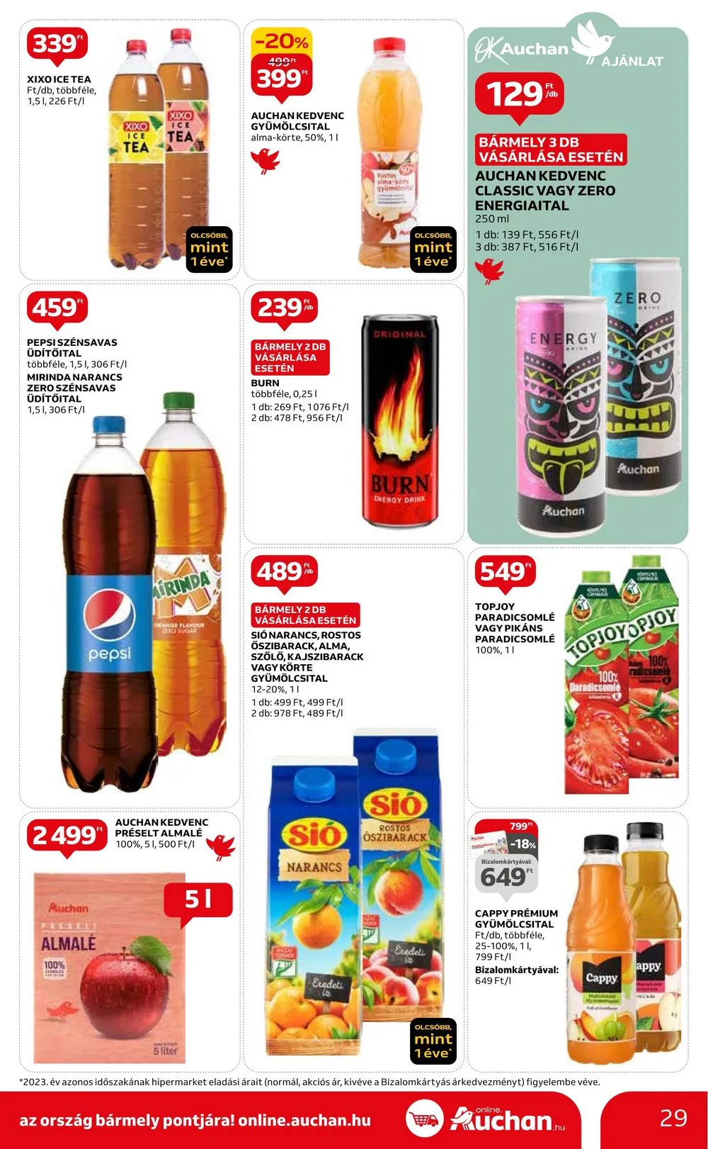 Auchan akciós újság Hipermarket 03.07–03.13 – 29. oldal