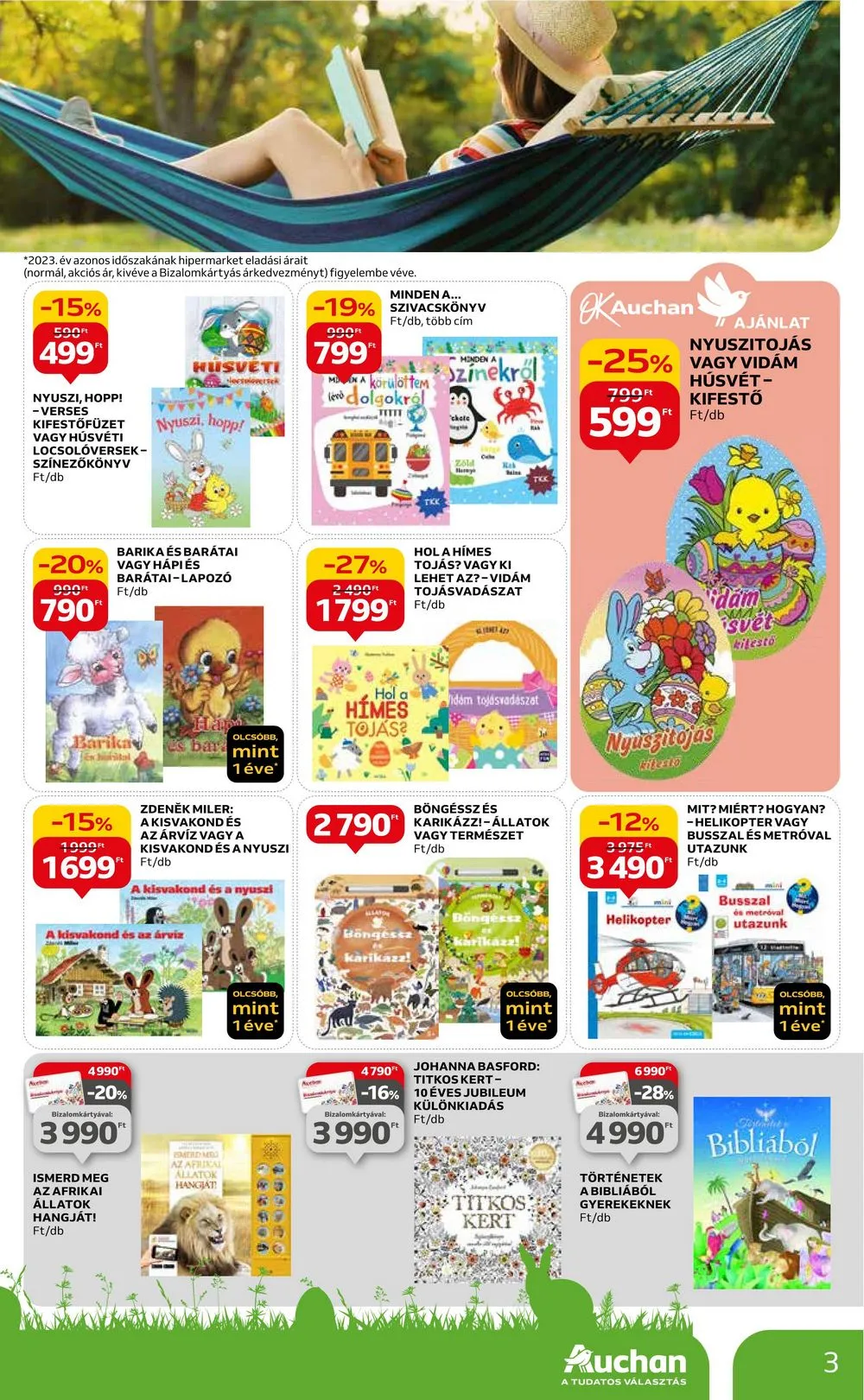 Auchan akciós újság Hipermarket 03.07–03.13 – 3. oldal