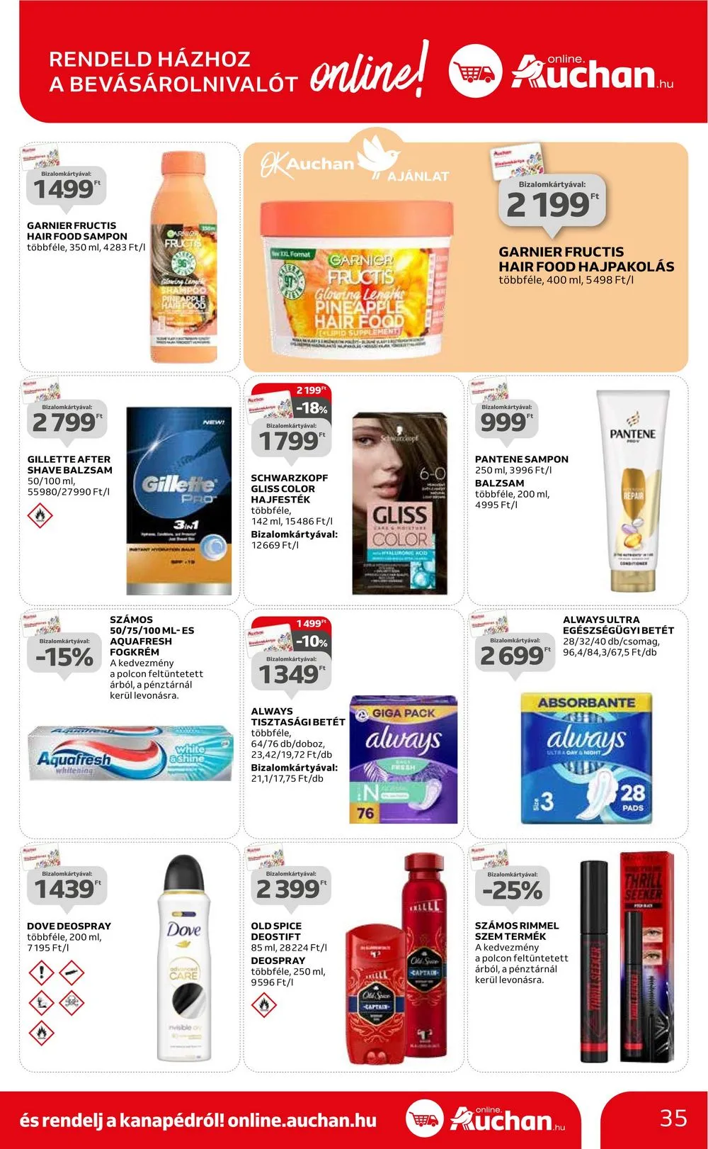 Auchan akciós újság Hipermarket 03.07–03.13 – 35. oldal
