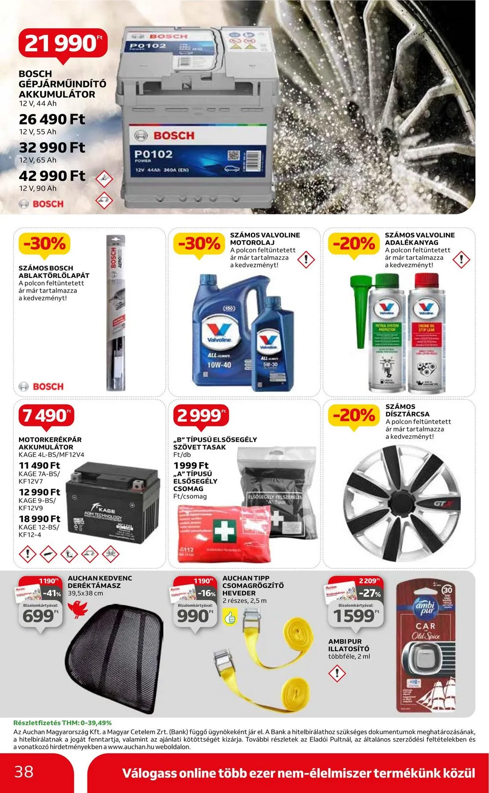 Auchan akciós újság Hipermarket 03.07–03.13 – 38. oldal