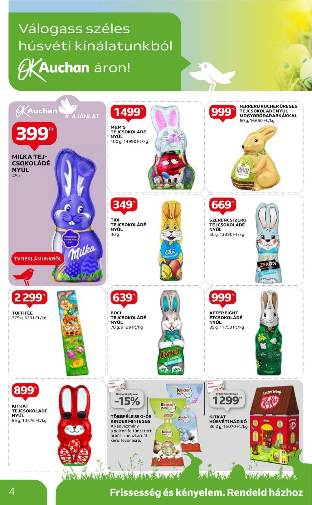 Auchan akciós újság Hipermarket 03.07–03.13 – 4. oldal
