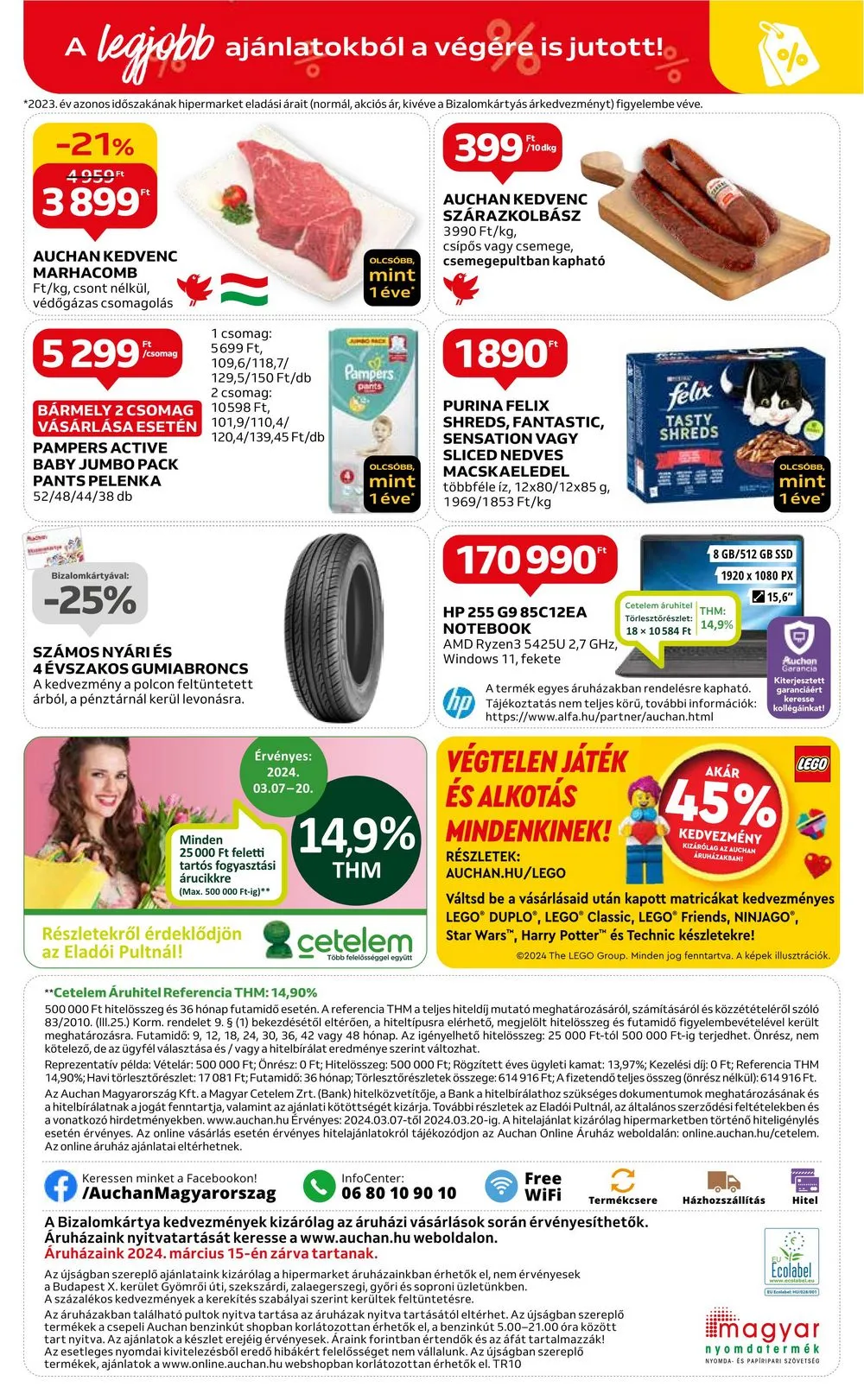 Auchan akciós újság Hipermarket 03.07–03.13 – 42. oldal
