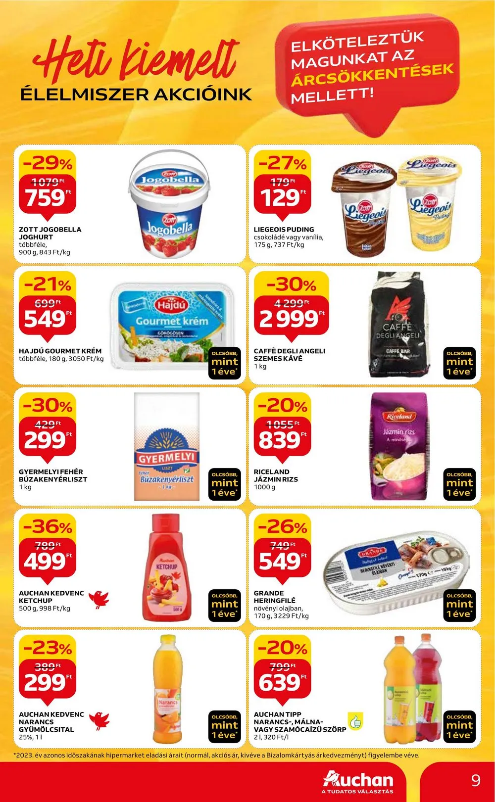 Auchan akciós újság Hipermarket 03.07–03.13 – 9. oldal