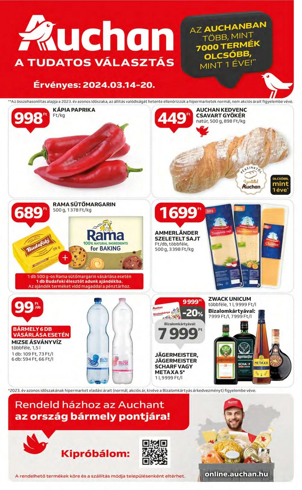 Auchan akciós újság Hipermarket 03.14–03.20