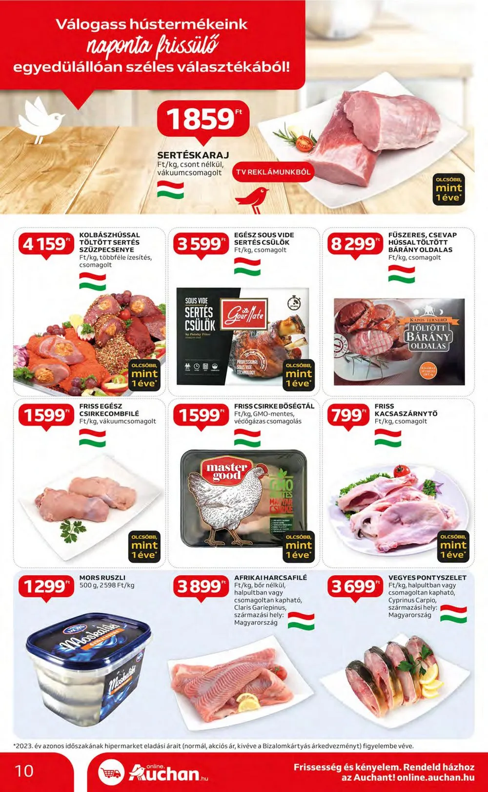 Auchan akciós újság Hipermarket 03.14–03.20 – 10. oldal