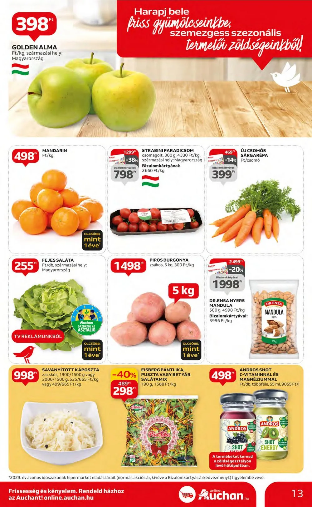 Auchan akciós újság Hipermarket 03.14–03.20 – 13. oldal