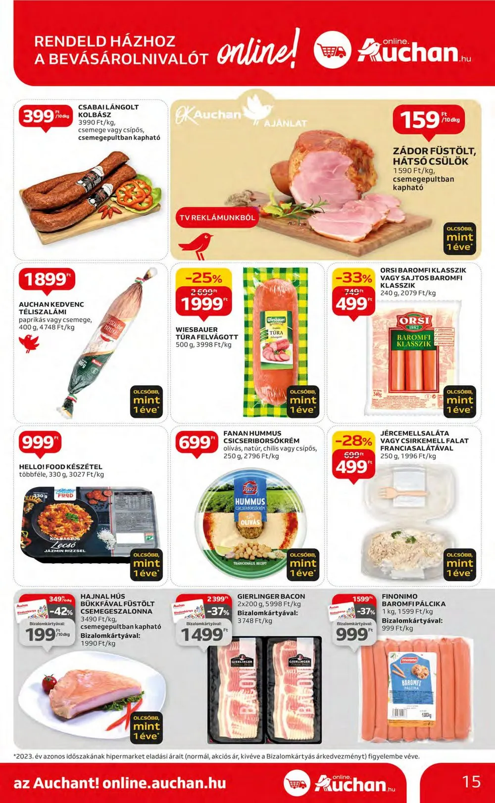 Auchan akciós újság Hipermarket 03.14–03.20 – 15. oldal