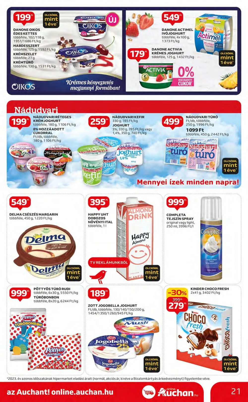 Auchan akciós újság Hipermarket 03.14–03.20 – 21. oldal