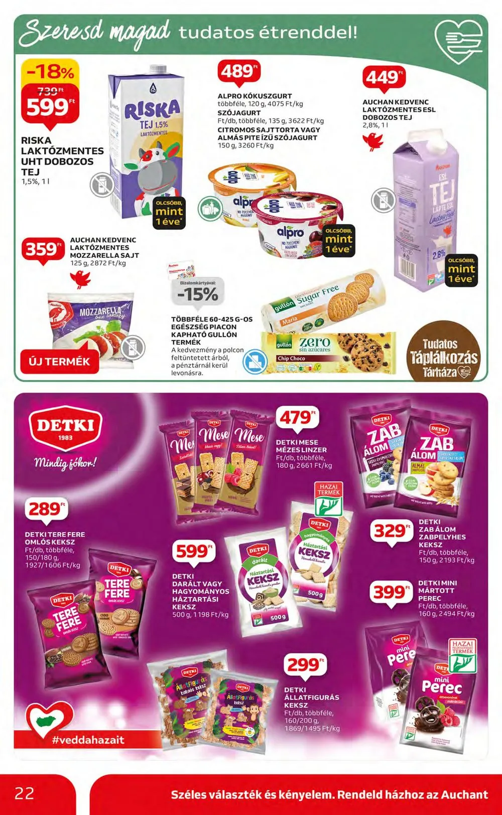 Auchan akciós újság Hipermarket 03.14–03.20 – 22. oldal