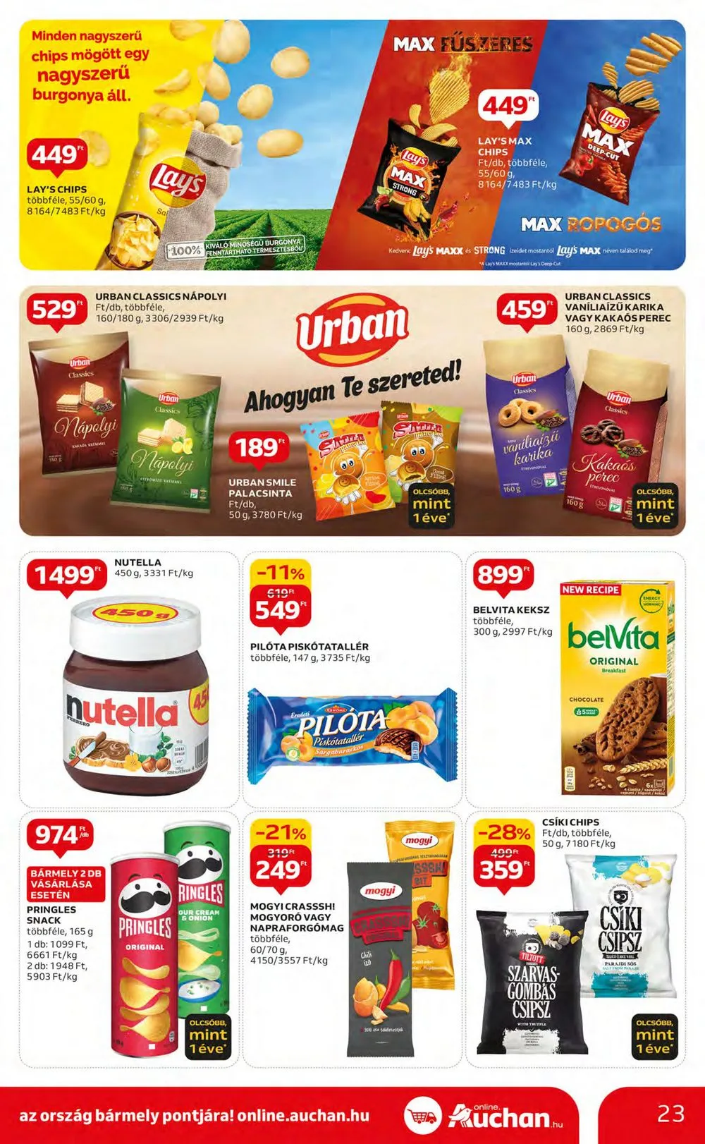 Auchan akciós újság Hipermarket 03.14–03.20 – 23. oldal
