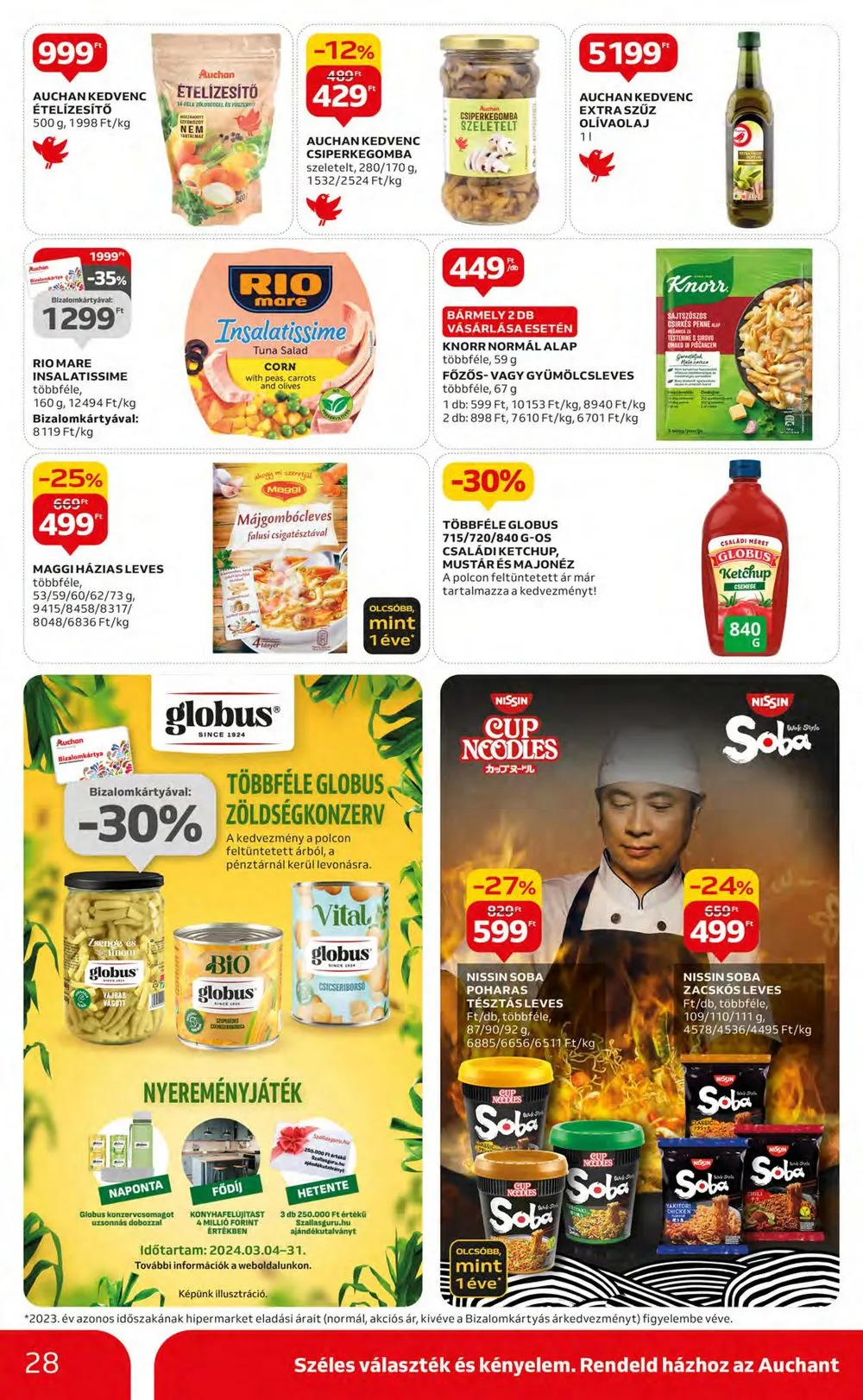 Auchan akciós újság Hipermarket 03.14–03.20 – 28. oldal