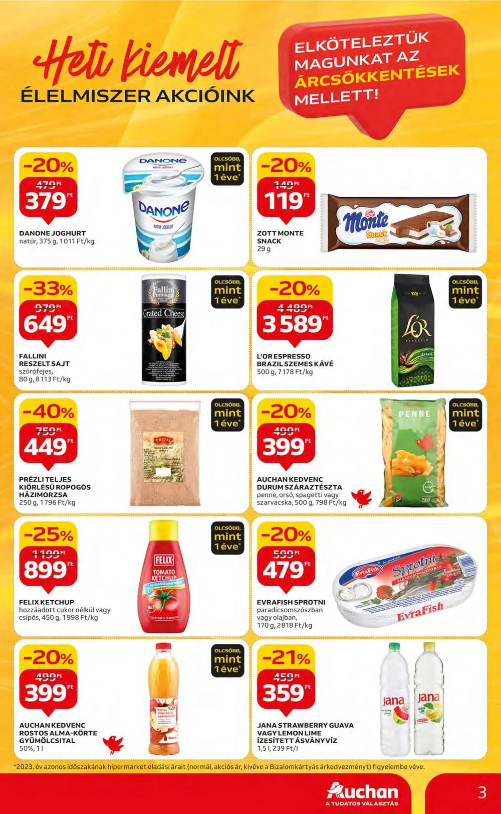 Auchan akciós újság Hipermarket 03.14–03.20 – 3. oldal