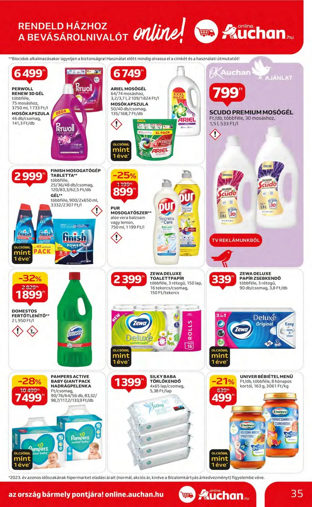 Auchan akciós újság Hipermarket 03.14–03.20 – 35. oldal