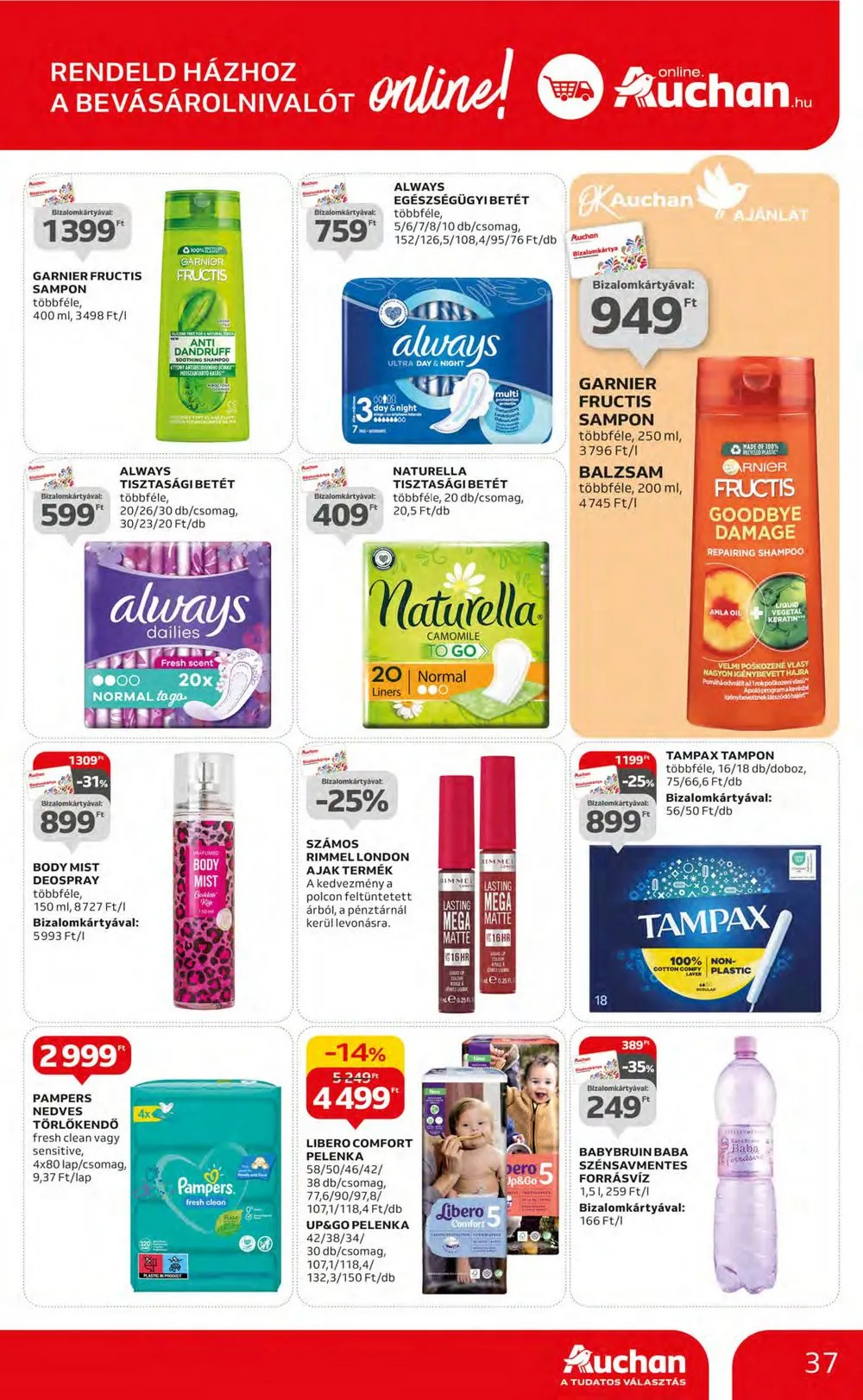 Auchan akciós újság Hipermarket 03.14–03.20 – 37. oldal