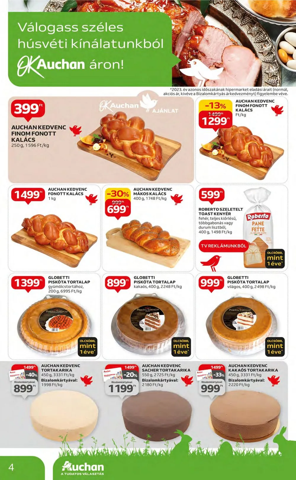 Auchan akciós újság Hipermarket 03.14–03.20 – 4. oldal