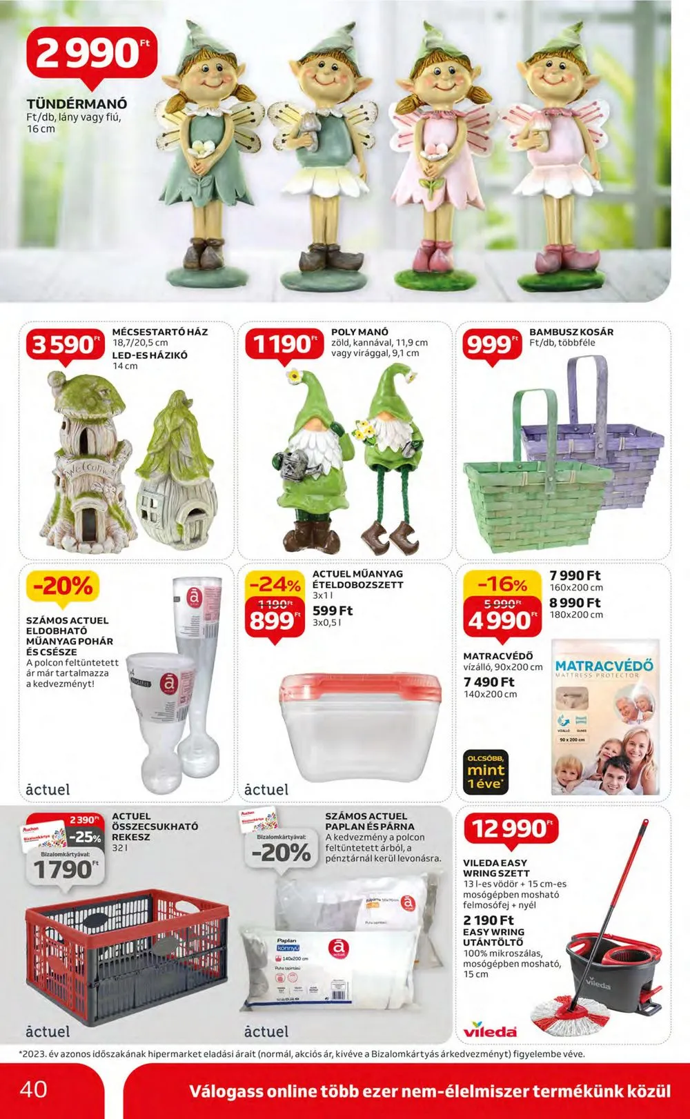 Auchan akciós újság Hipermarket 03.14–03.20 – 40. oldal