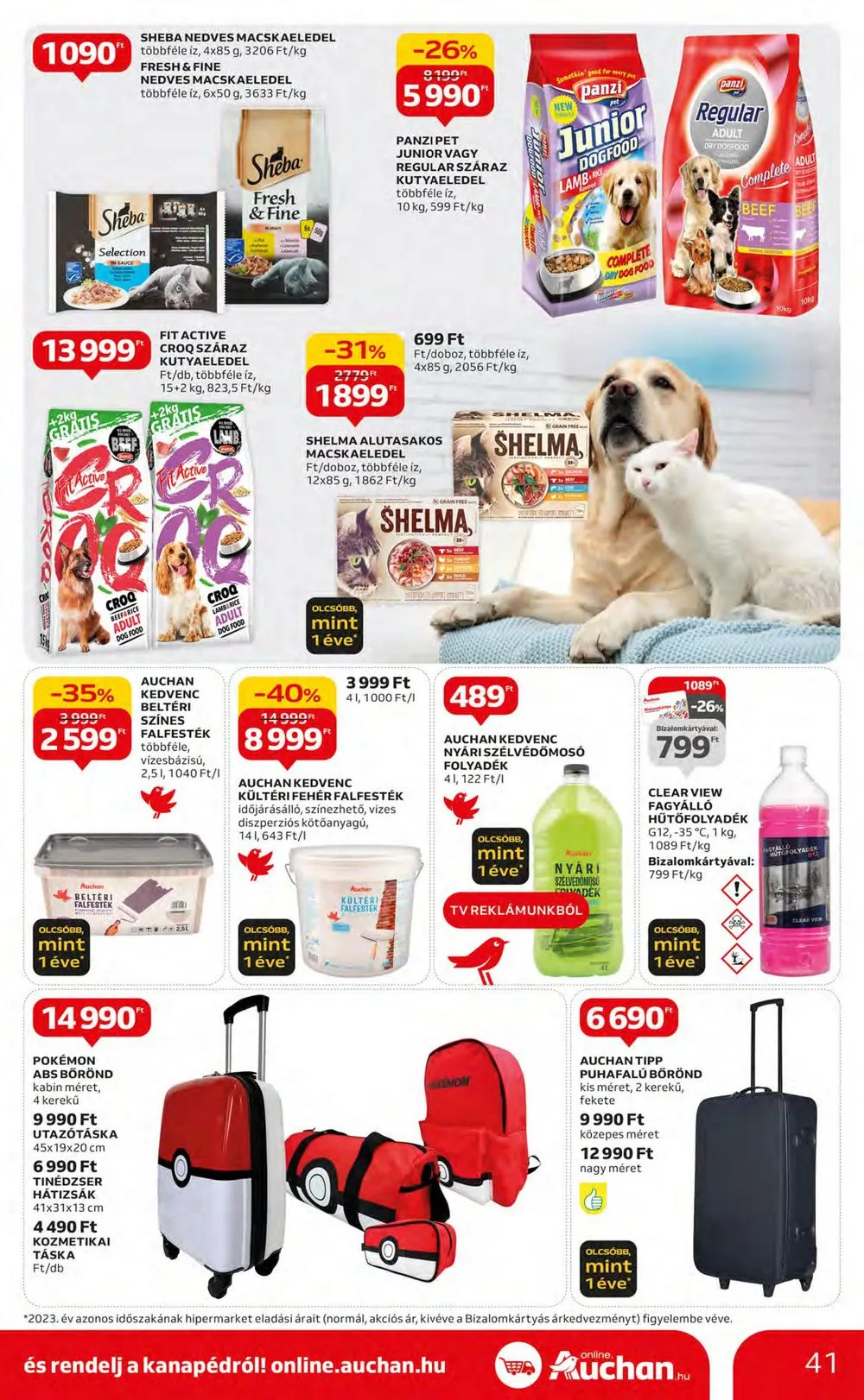 Auchan akciós újság Hipermarket 03.14–03.20 – 41. oldal