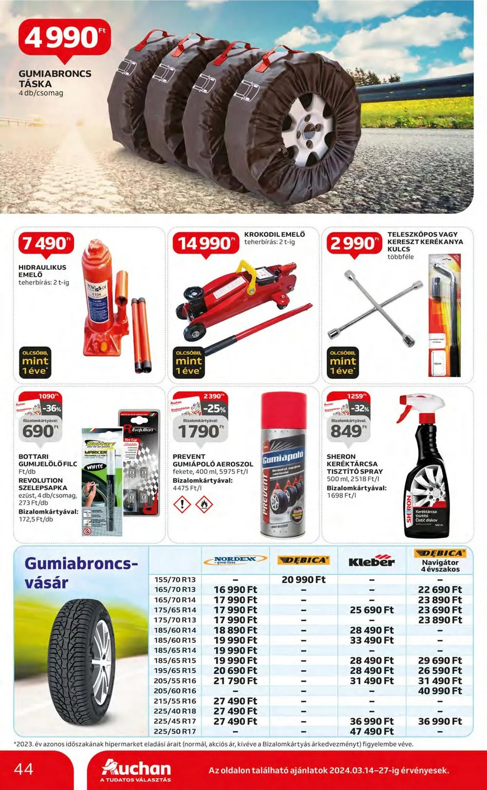 Auchan akciós újság Hipermarket 03.14–03.20 – 44. oldal