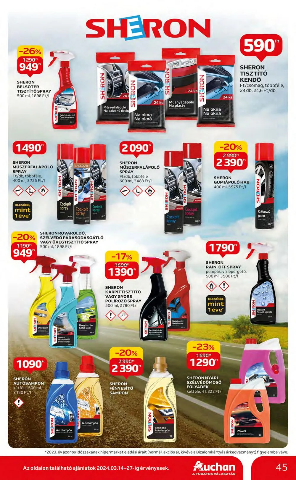 Auchan akciós újság Hipermarket 03.14–03.20 – 45. oldal