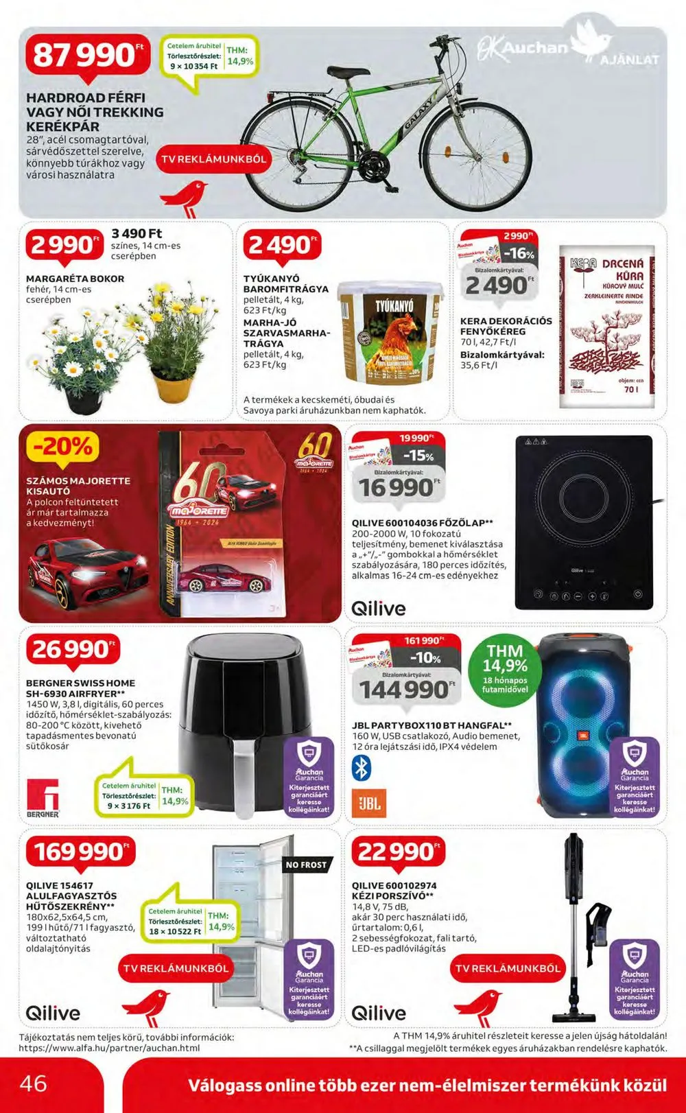 Auchan akciós újság Hipermarket 03.14–03.20 – 46. oldal