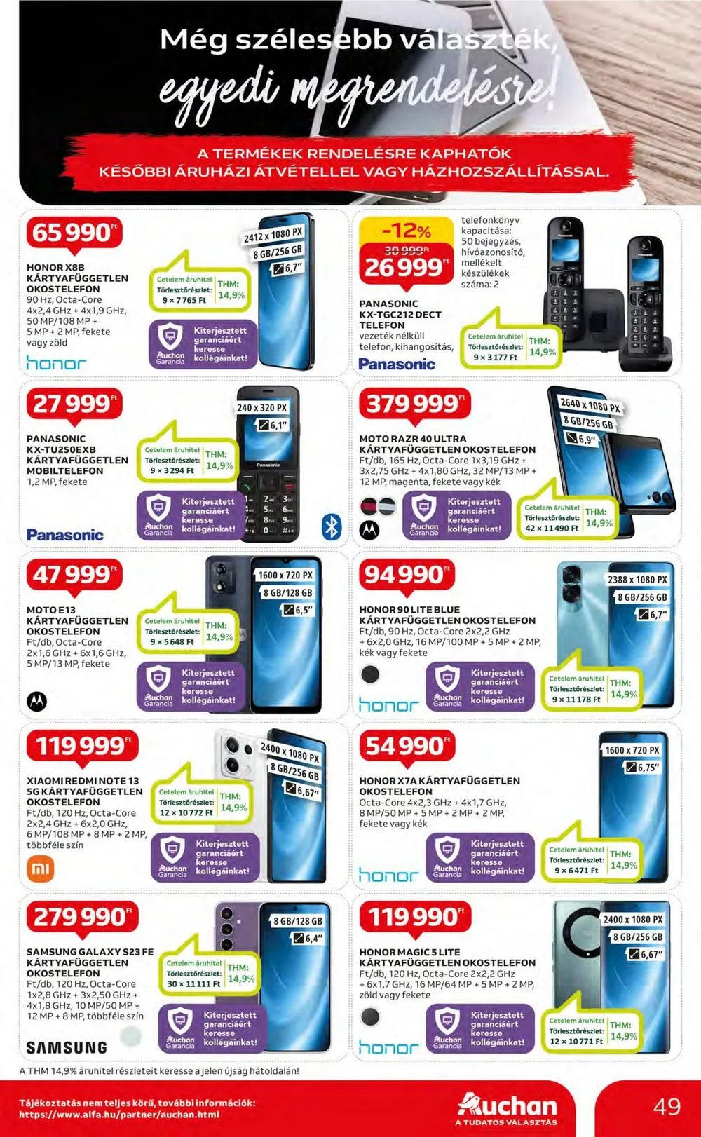 Auchan akciós újság Hipermarket 03.14–03.20 – 49. oldal