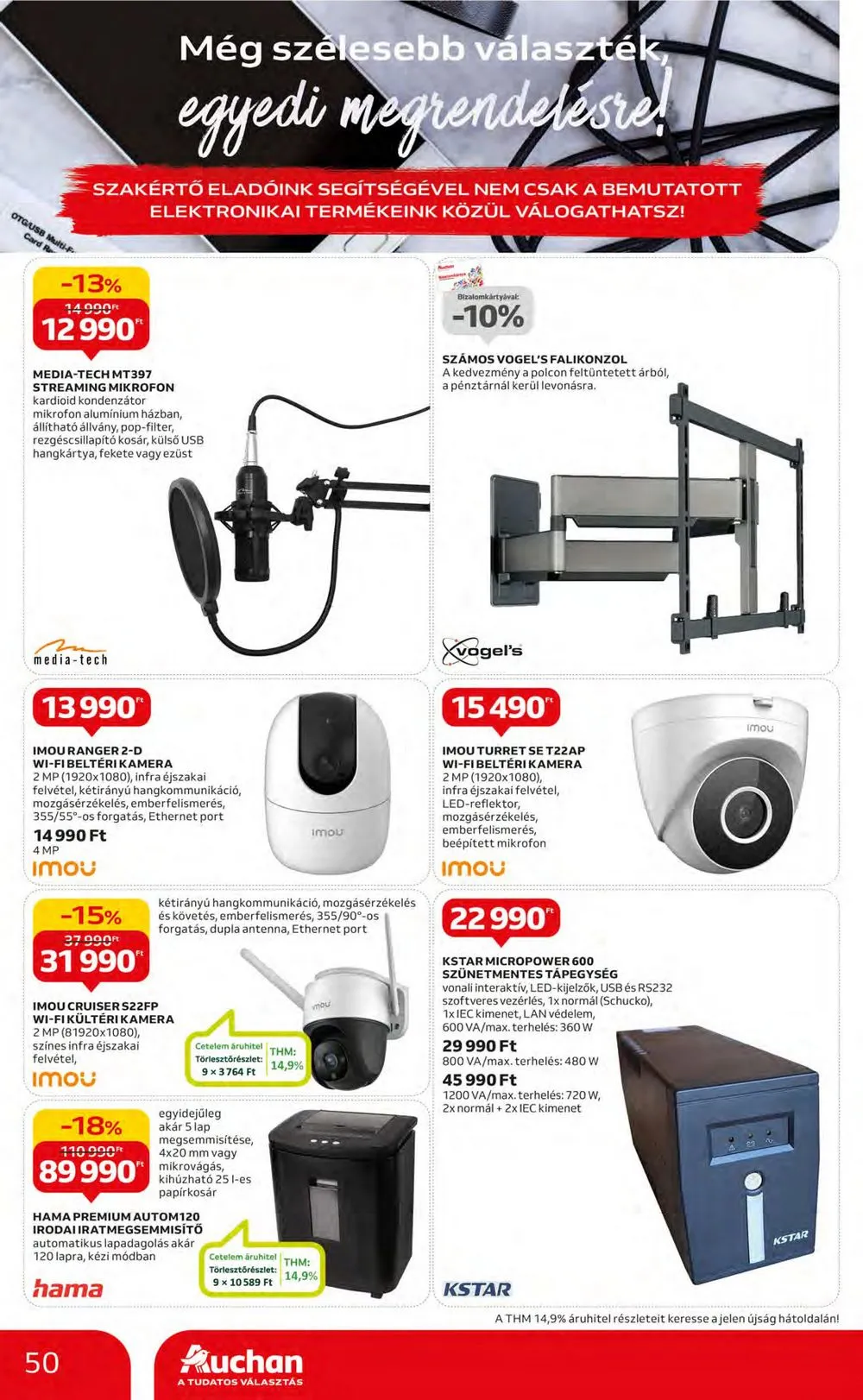 Auchan akciós újság Hipermarket 03.14–03.20 – 50. oldal