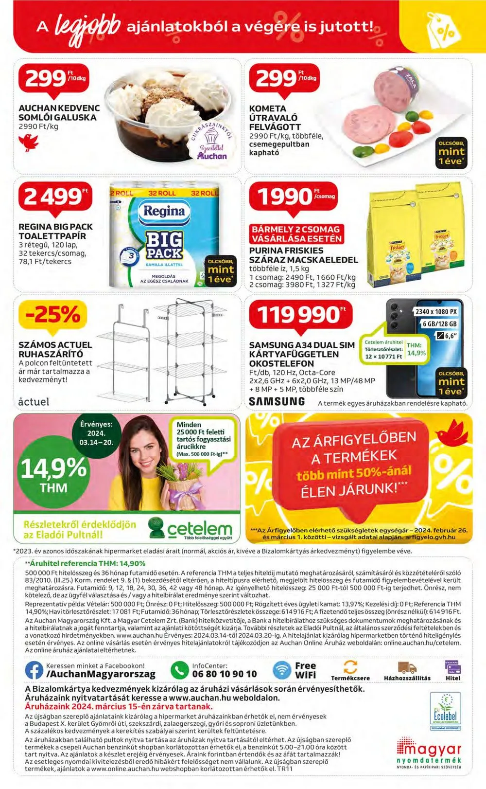 Auchan akciós újság Hipermarket 03.14–03.20 – 52. oldal