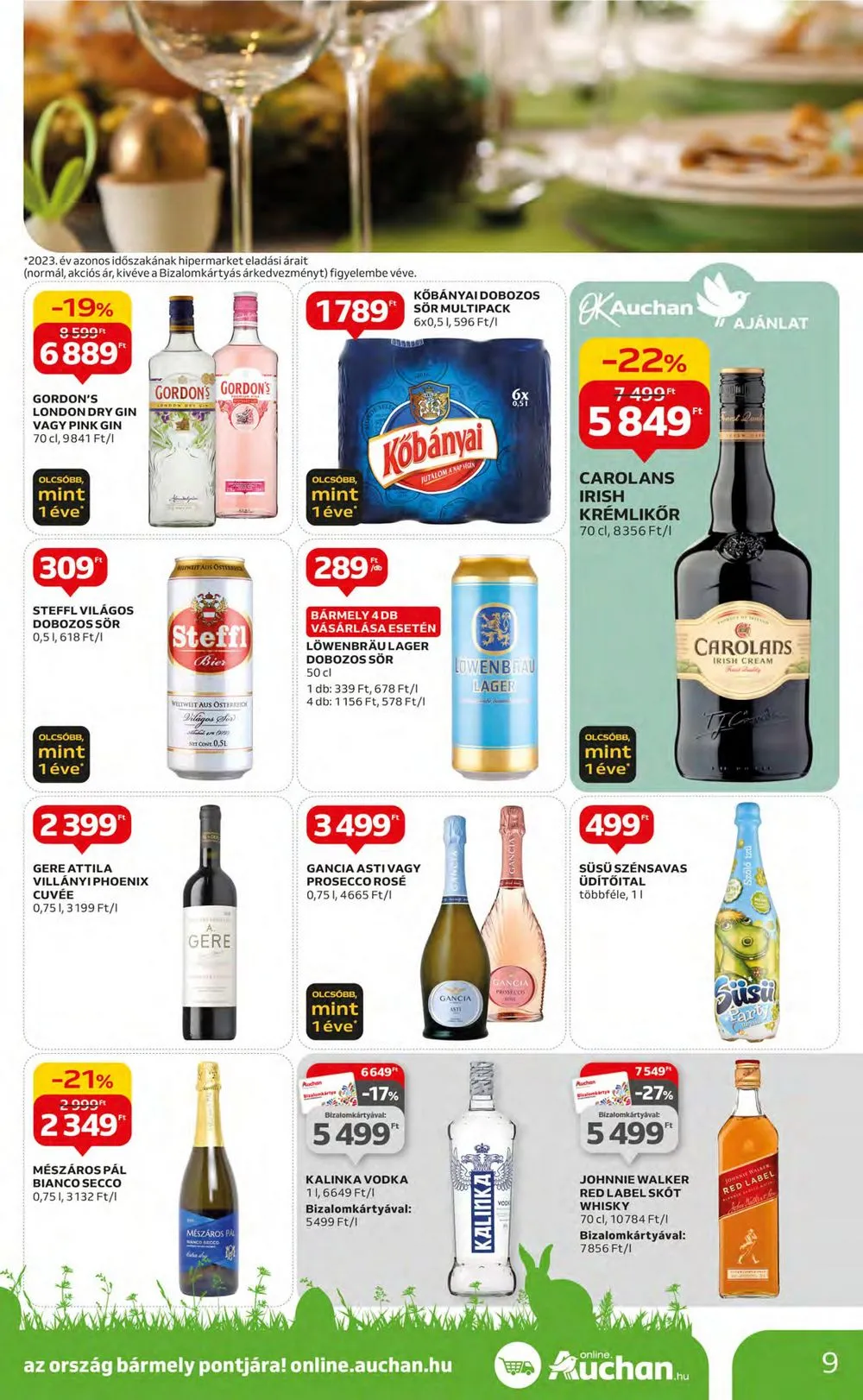 Auchan akciós újság Hipermarket 03.14–03.20 – 9. oldal