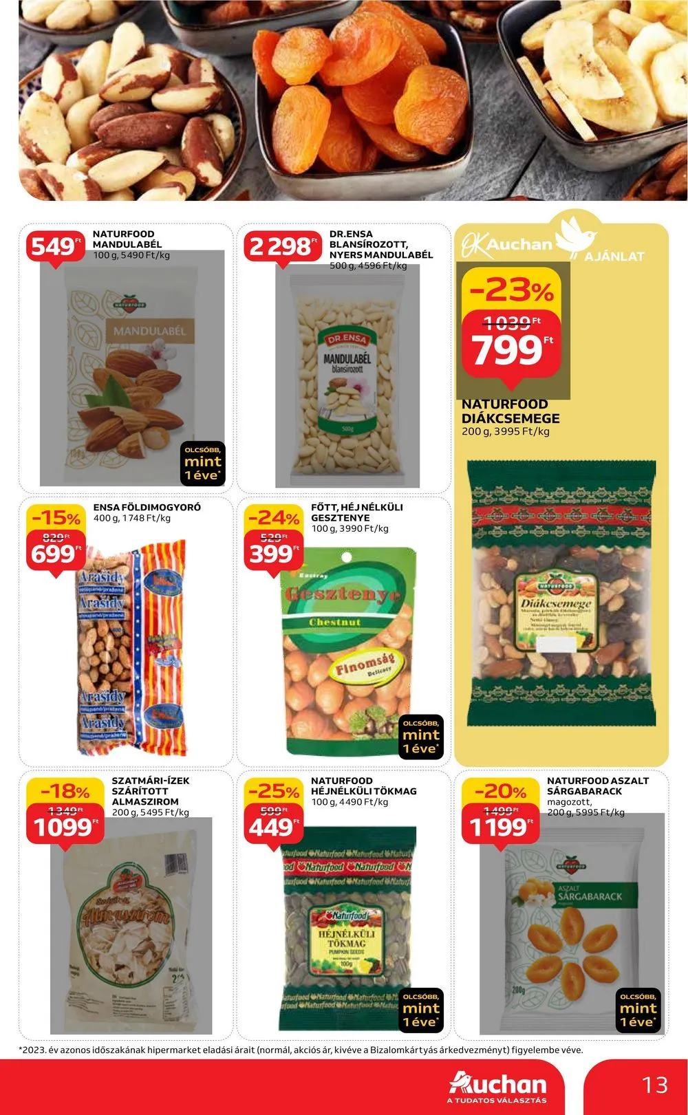 Auchan akciós újság Hipermarket 03.21–03.27 – 13. oldal