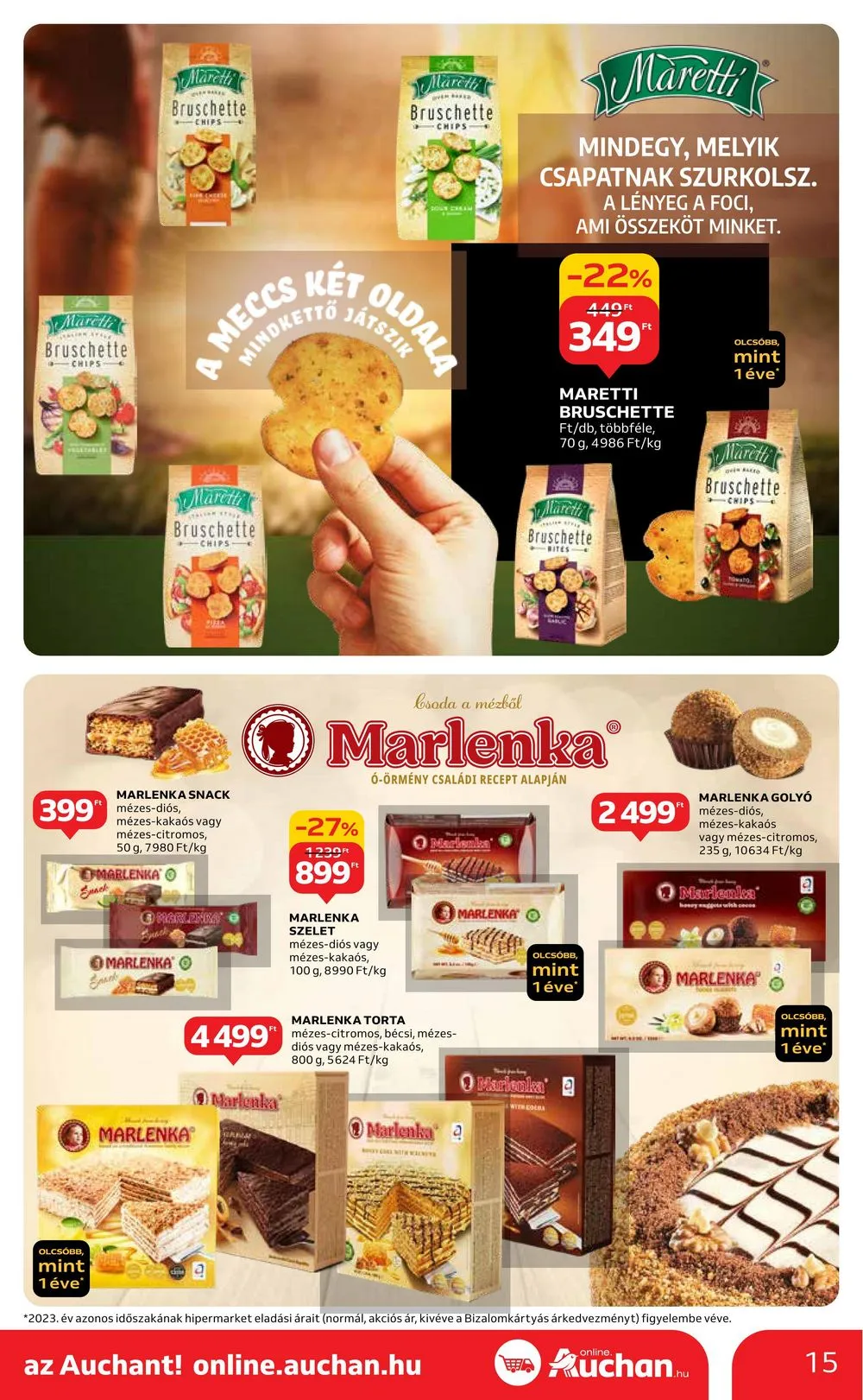 Auchan akciós újság Hipermarket 03.21–03.27 – 15. oldal