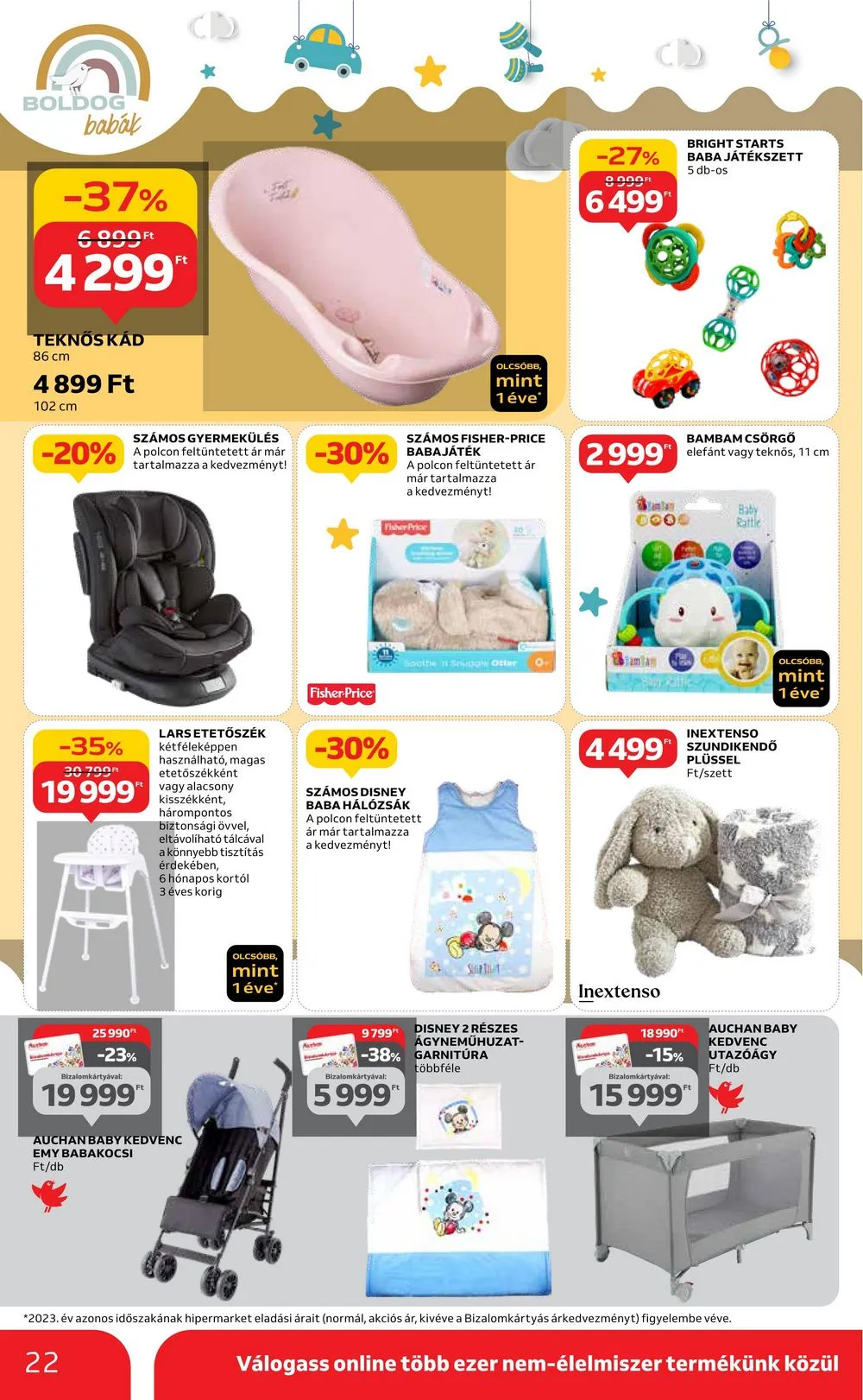 Auchan akciós újság Hipermarket 03.21–03.27 – 22. oldal