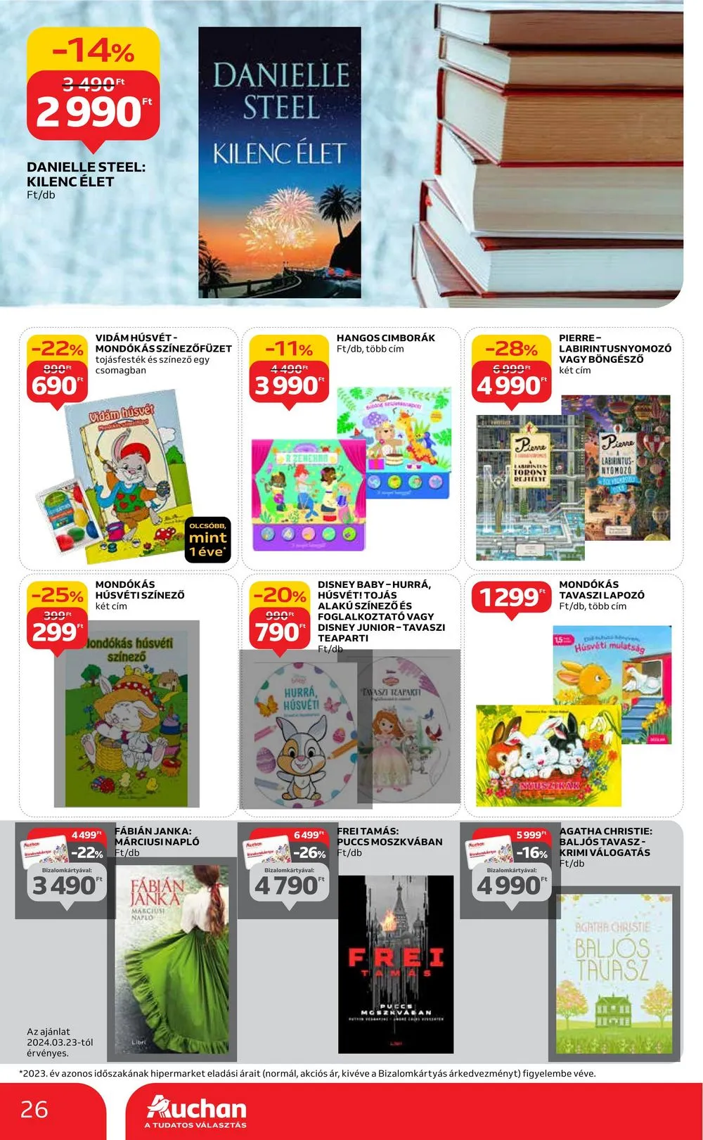 Auchan akciós újság Hipermarket 03.21–03.27 – 26. oldal