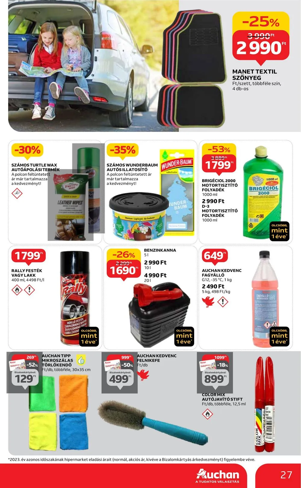 Auchan akciós újság Hipermarket 03.21–03.27 – 27. oldal