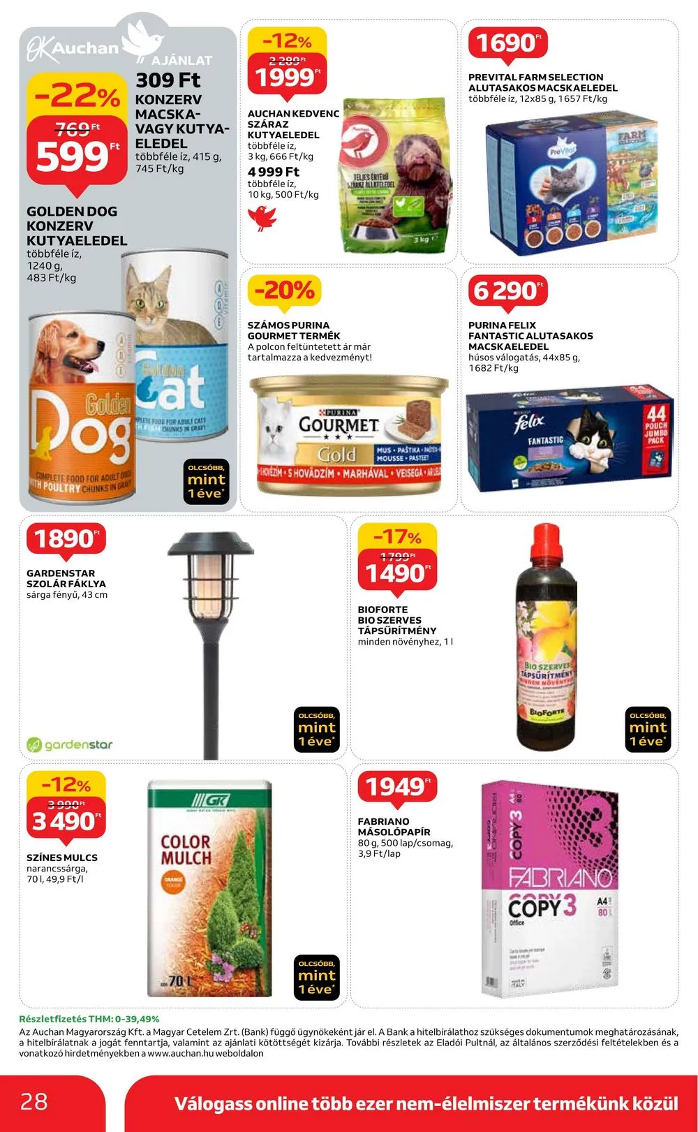 Auchan akciós újság Hipermarket 03.21–03.27 – 28. oldal