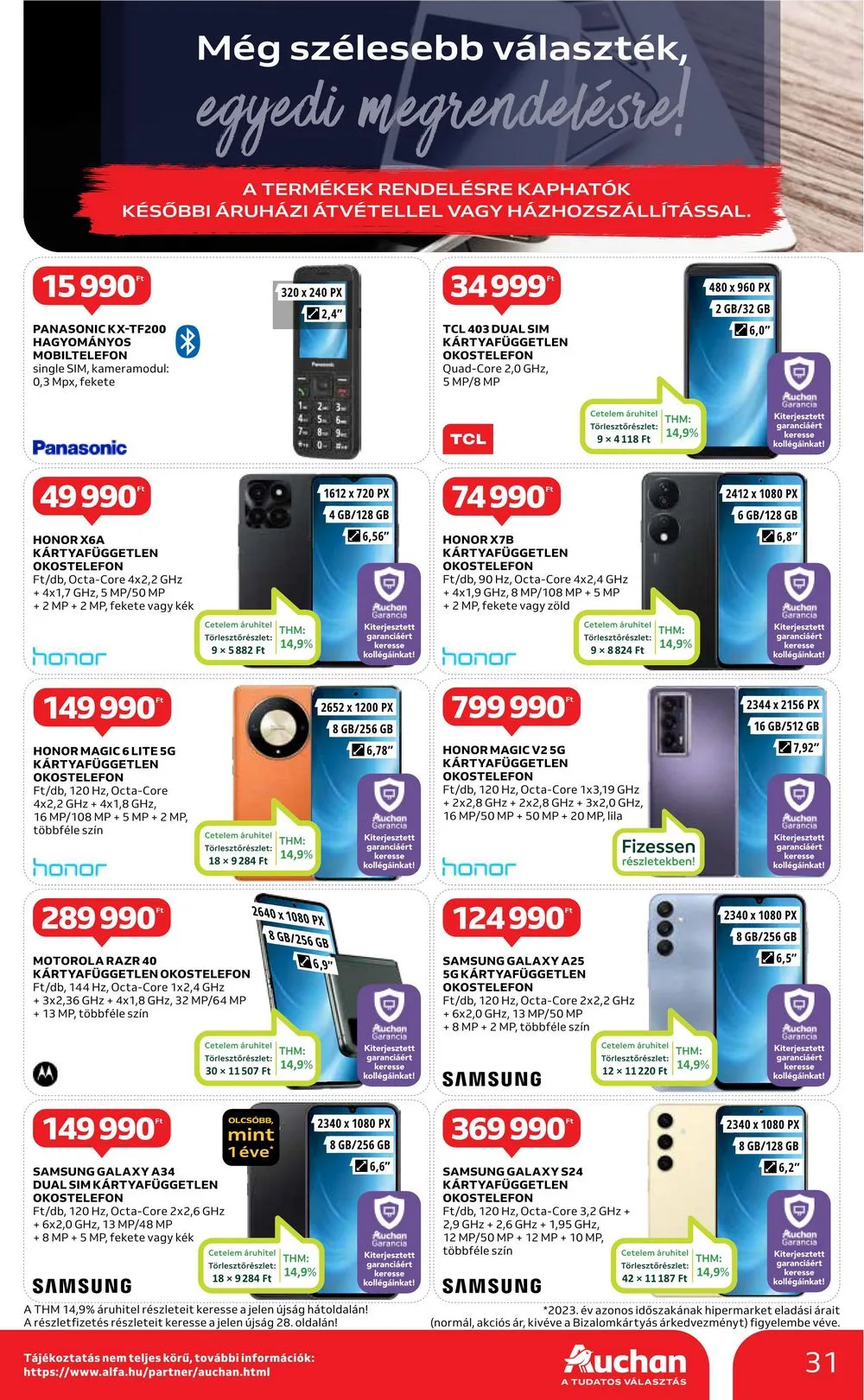Auchan akciós újság Hipermarket 03.21–03.27 – 31. oldal