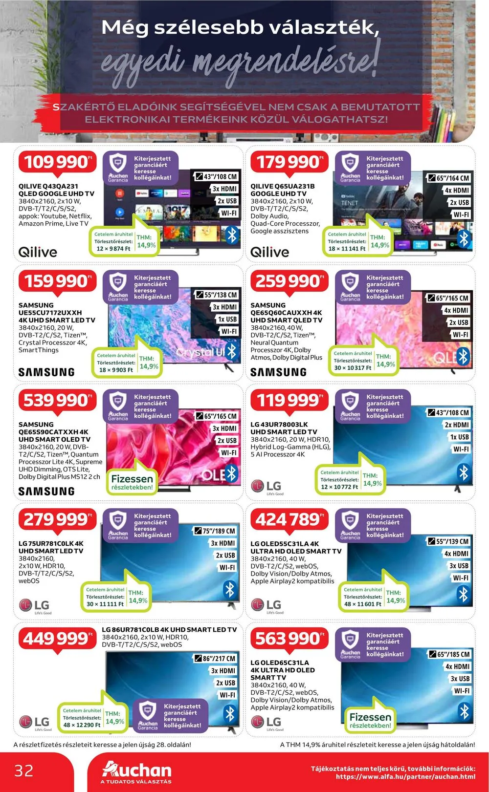 Auchan akciós újság Hipermarket 03.21–03.27 – 32. oldal