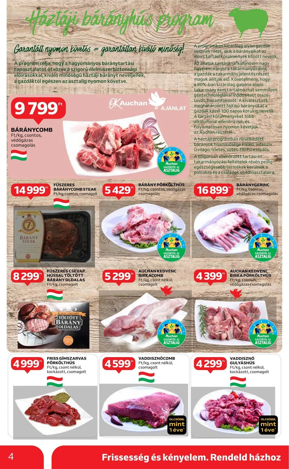 Auchan akciós újság Hipermarket 03.21–03.27 – 4. oldal