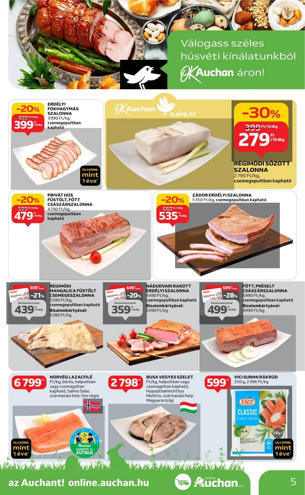Auchan akciós újság Hipermarket 03.21–03.27 – 5. oldal