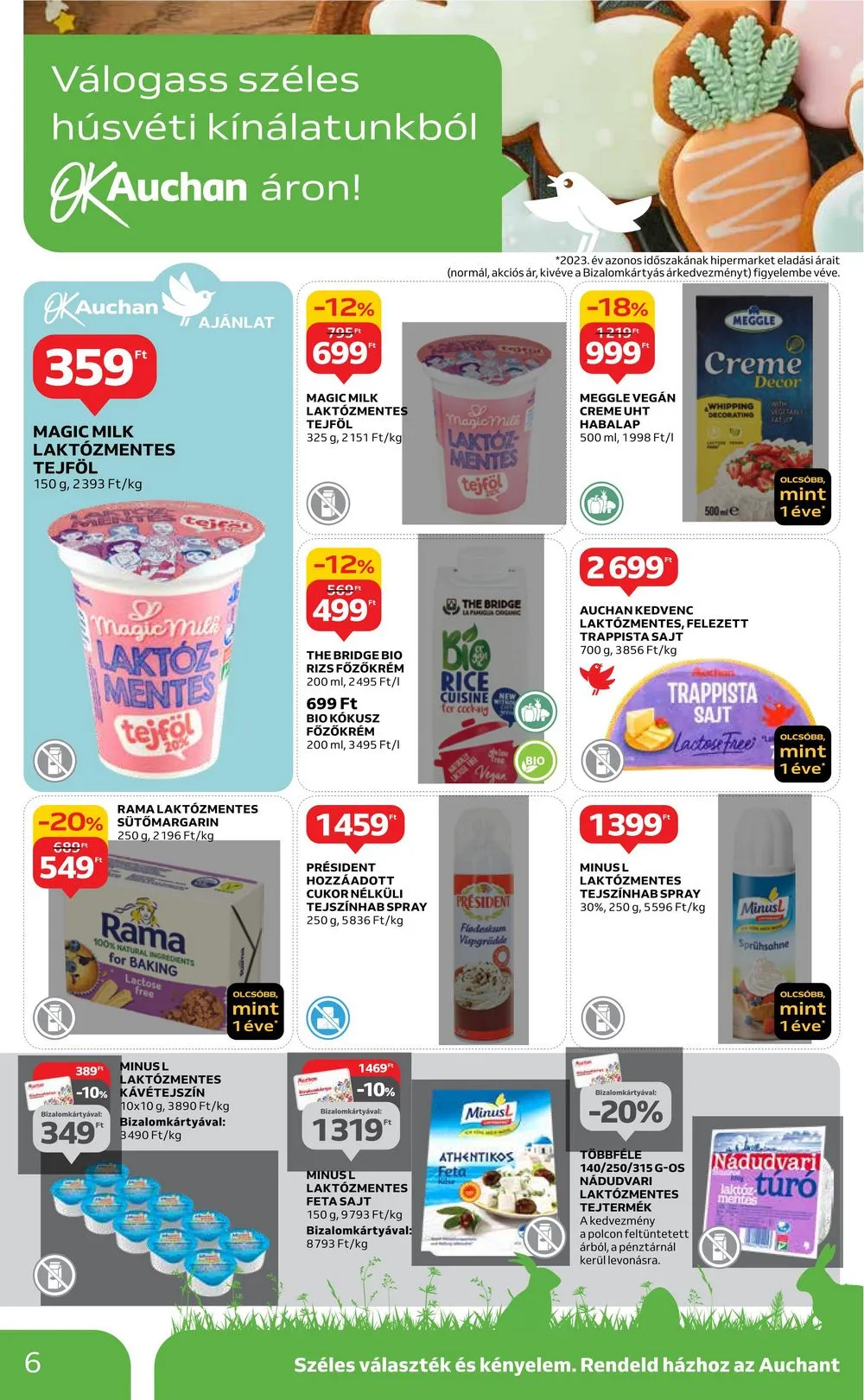 Auchan akciós újság Hipermarket 03.21–03.27 – 6. oldal