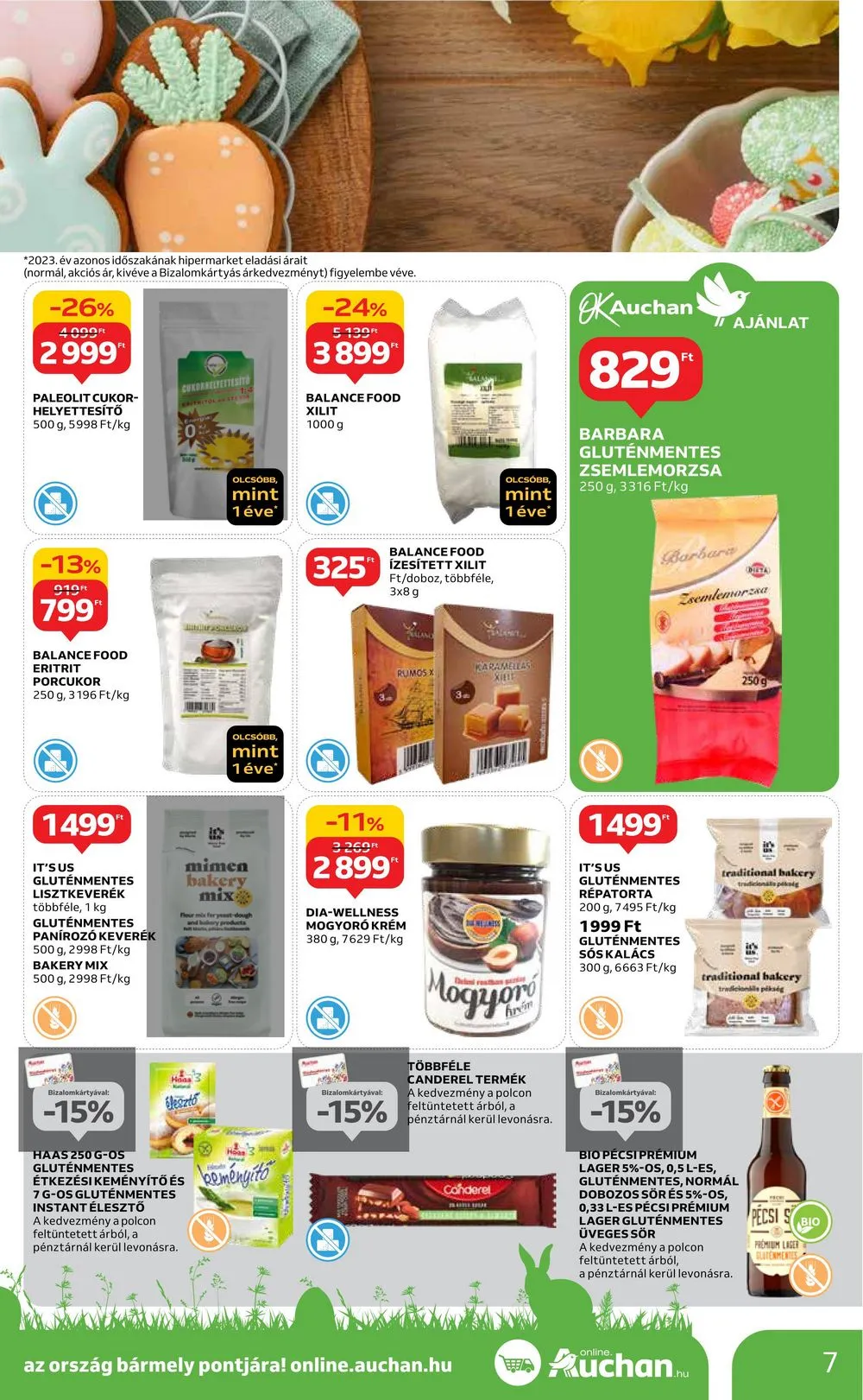 Auchan akciós újság Hipermarket 03.21–03.27 – 7. oldal