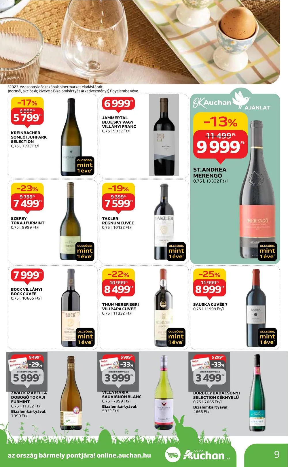 Auchan akciós újság Hipermarket 03.21–03.27 – 9. oldal