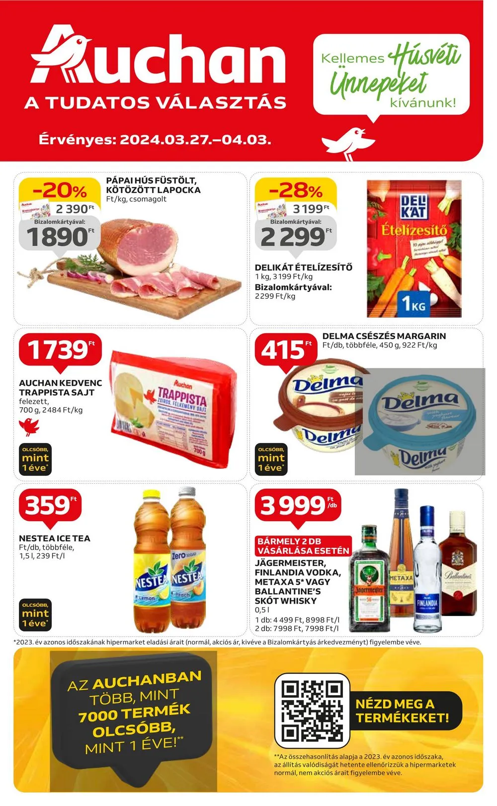Auchan akciós újság Hipermarket 03.27–04.03